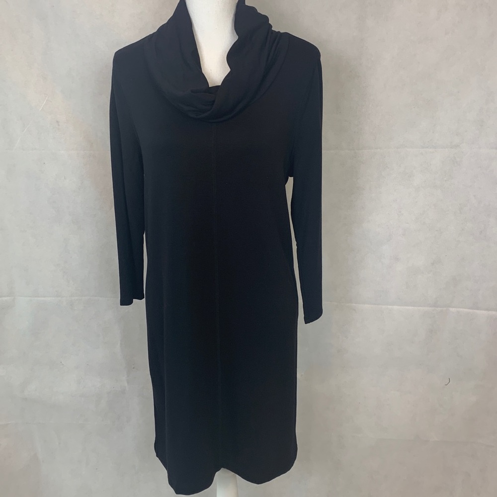 LOFT Cowl Neck Long Sleeve Dress Size Medium
